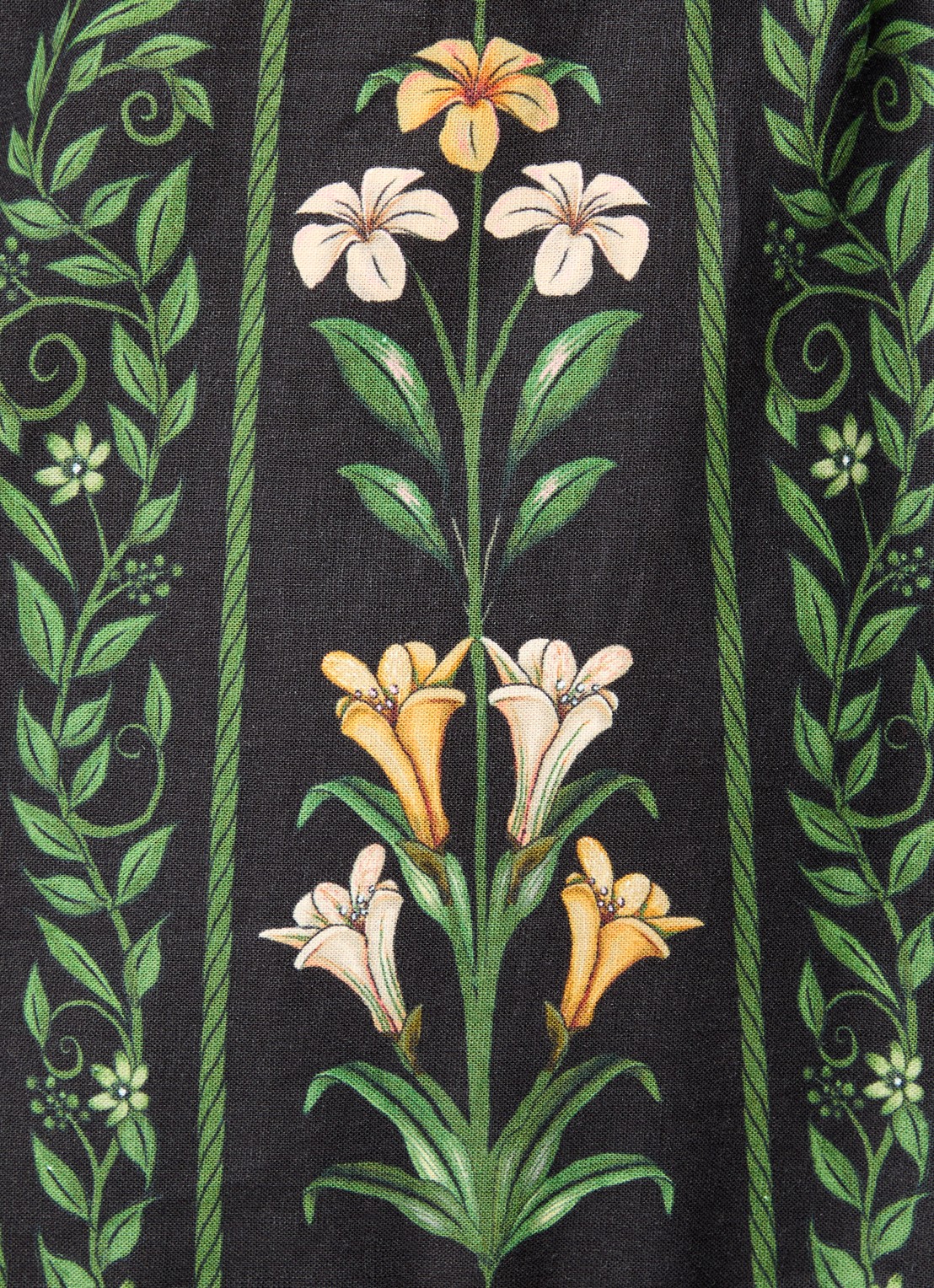 Farm Rio Mini tuniekjurk met bloemenprint - detail 5 zwart