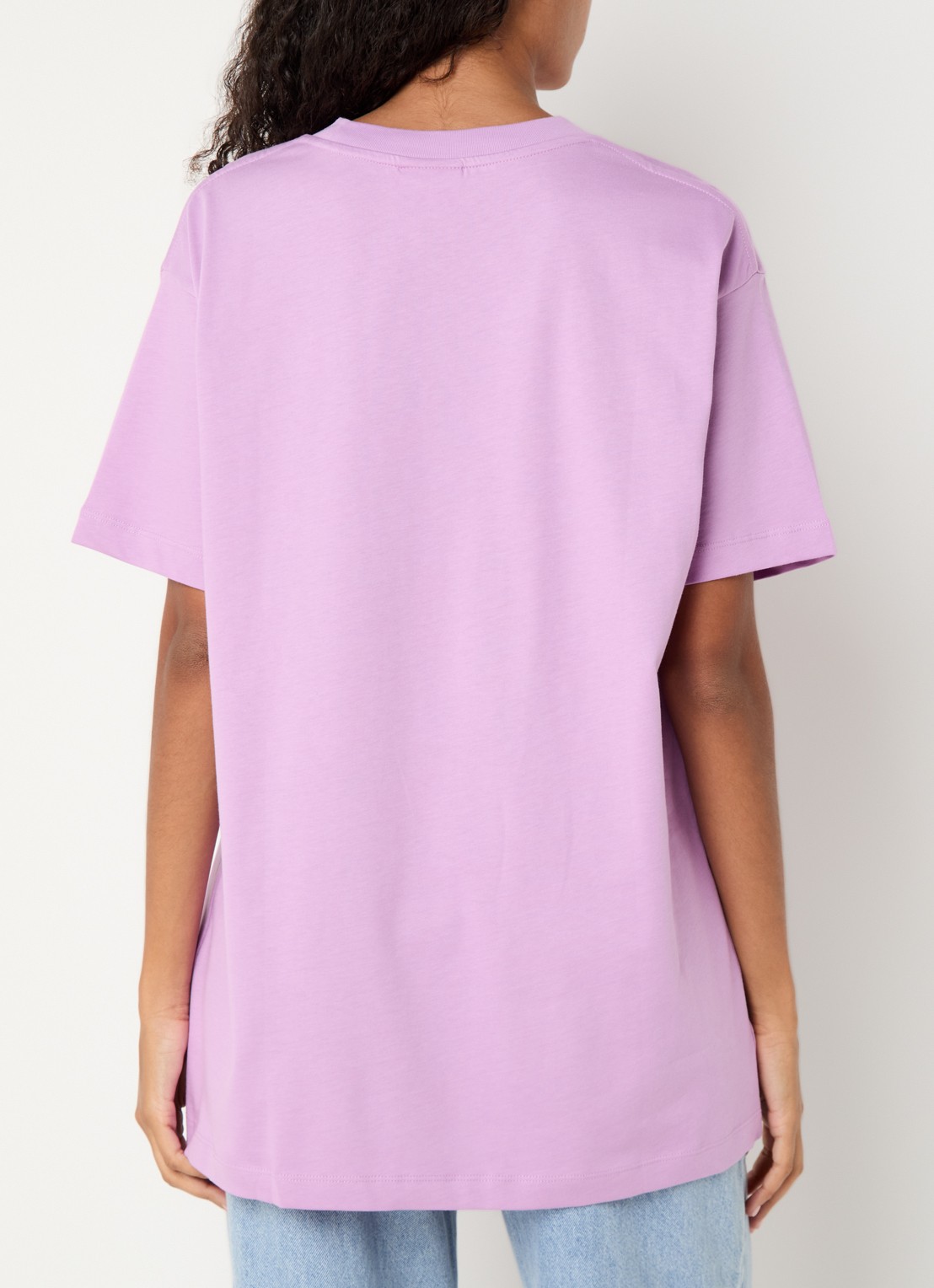 Farm Rio T-shirt van  katoen met print - achterkant lila