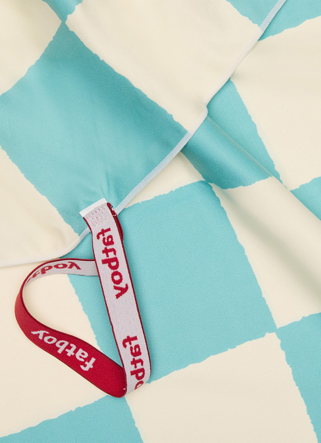 Fatboy Beach Baggy XL strandlaken met opblaasbare kussen 200 x 90 cm - detail 4 blauw