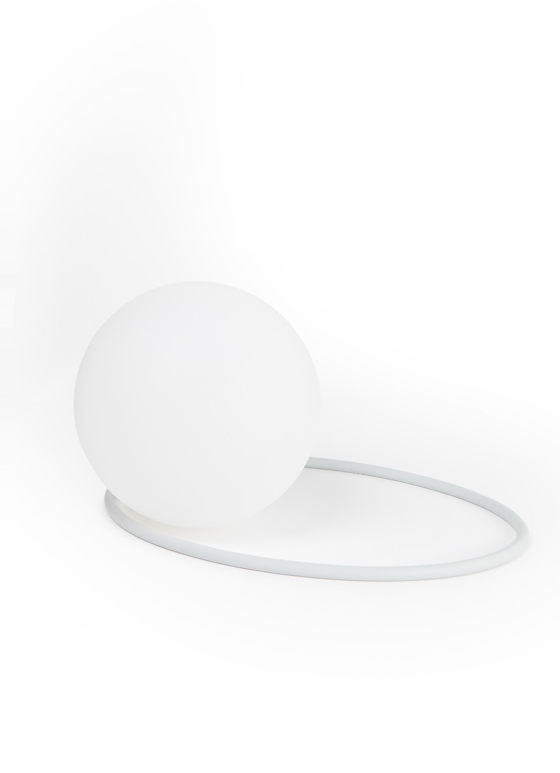 Fatboy Bolleke waterbestendige oplaadbare hanglamp voor binnen en buiten 20 cm - voorkant lichtgrijs