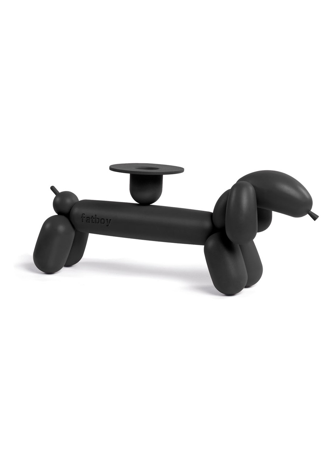 Fatboy Can-Dog kandelaar 26,5 cm - detail antraciet