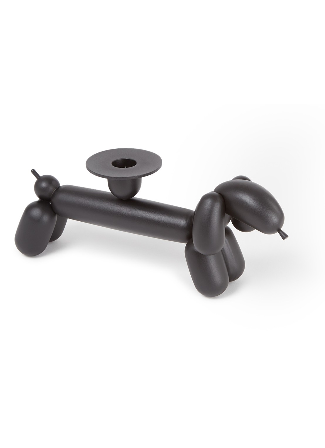 Fatboy Can-Dog kandelaar 26,5 cm - voorkant 2 antraciet