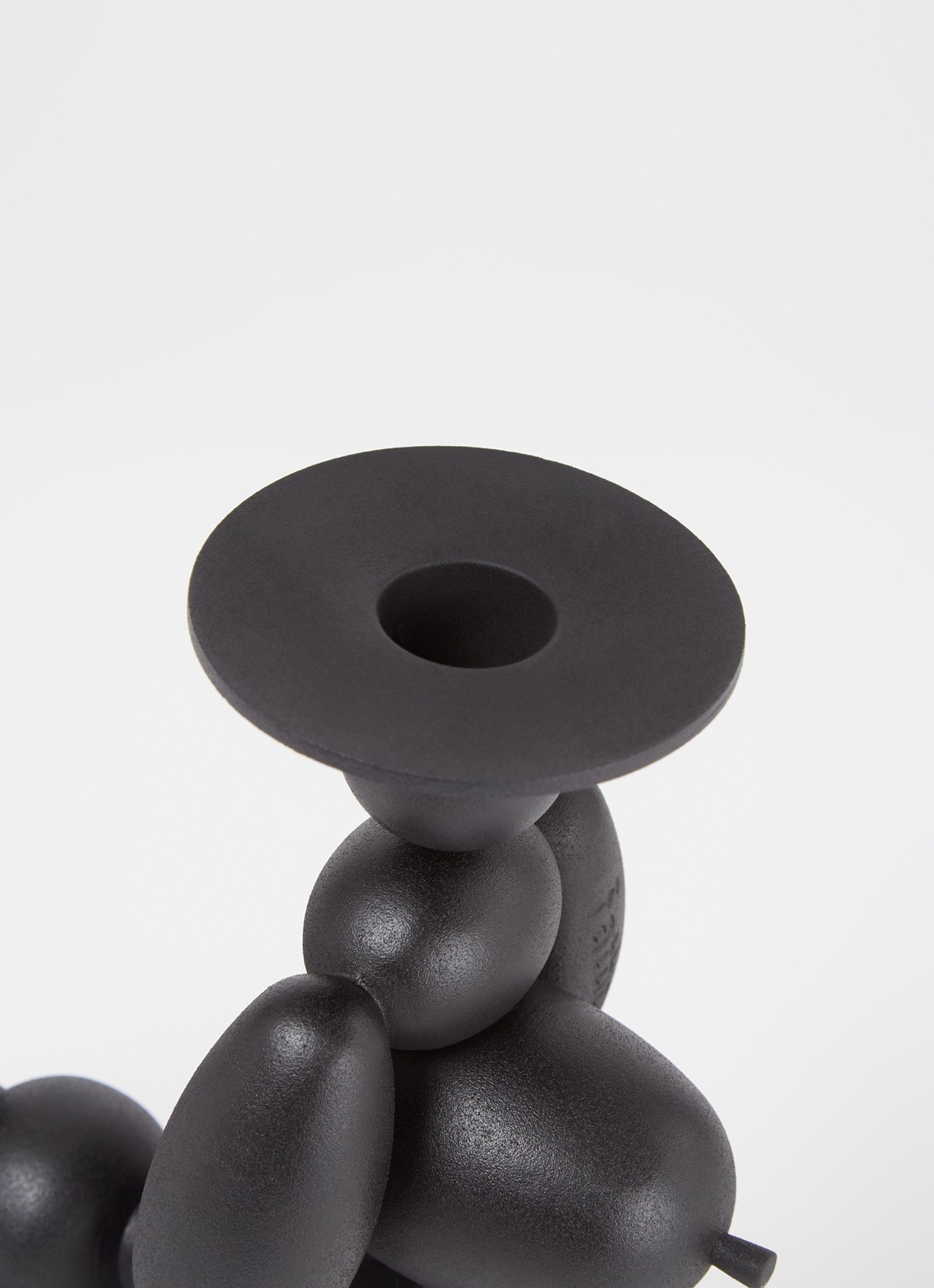 Fatboy Can-Dolly kandelaar 20,5 cm - voorkant 2 zwart