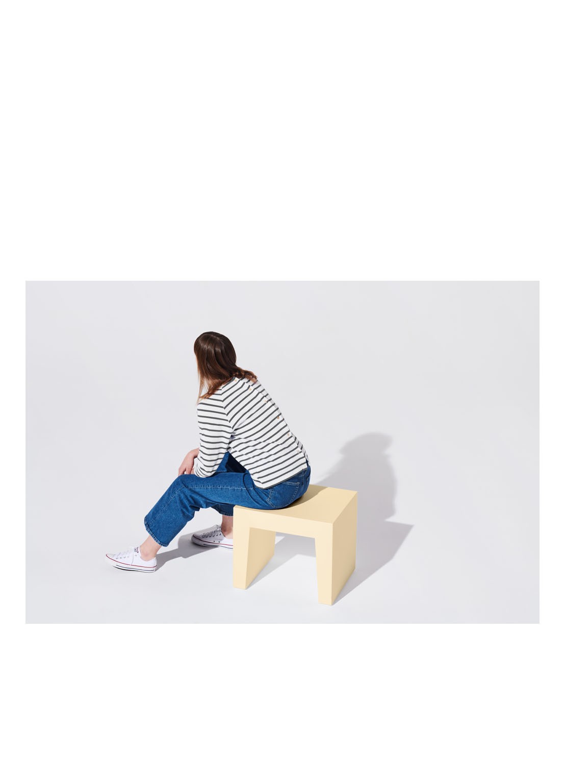 Fatboy Concrete Seat kruk 40 x 50 cm - detail 4 ivoor