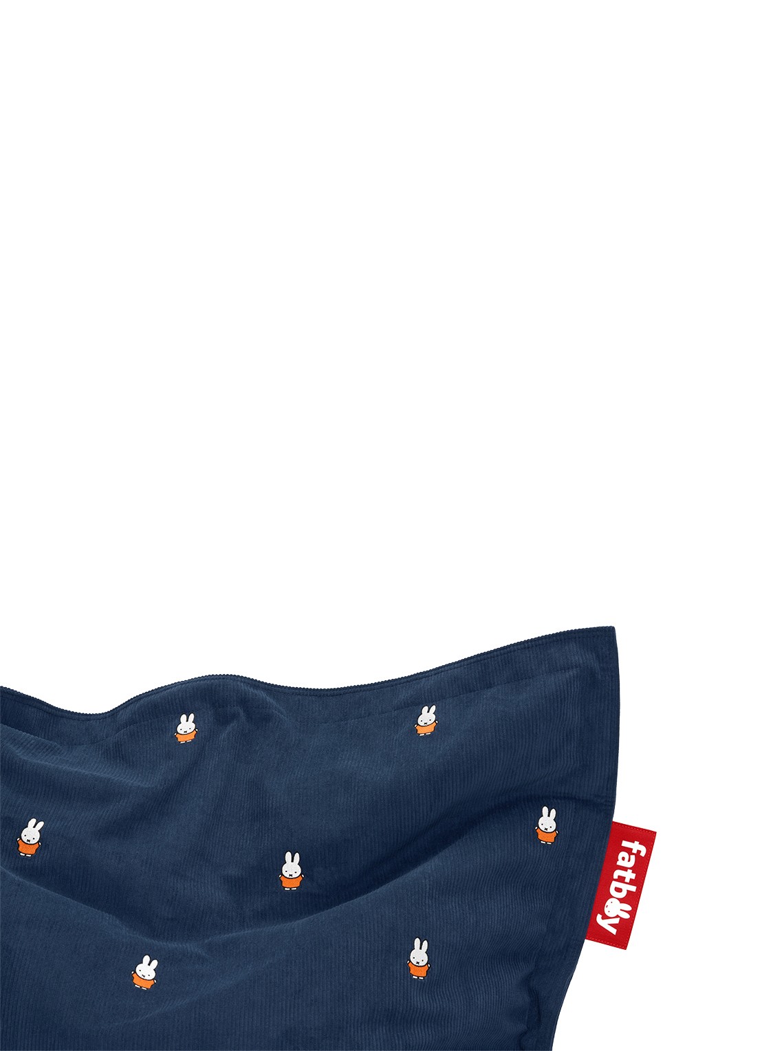 Fatboy Cord x Miffy zitzak 155 cm - detail blauw