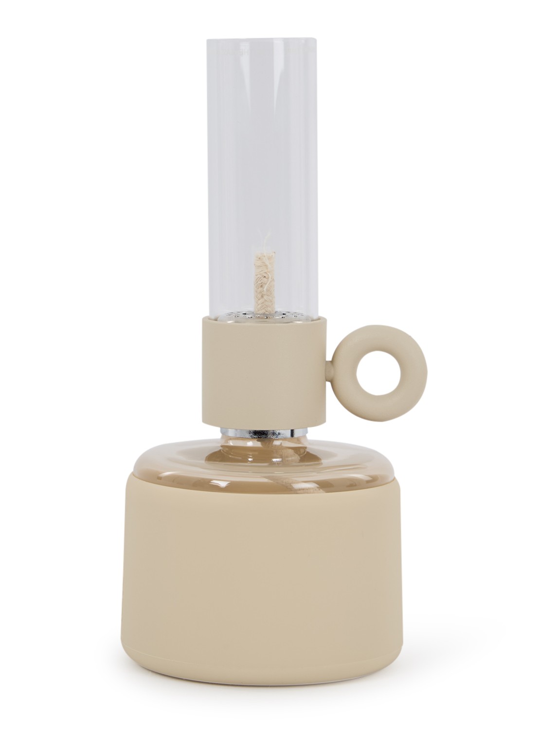 Fatboy Flamtastique XS olielamp Ø10,5 cm - voorkant beige