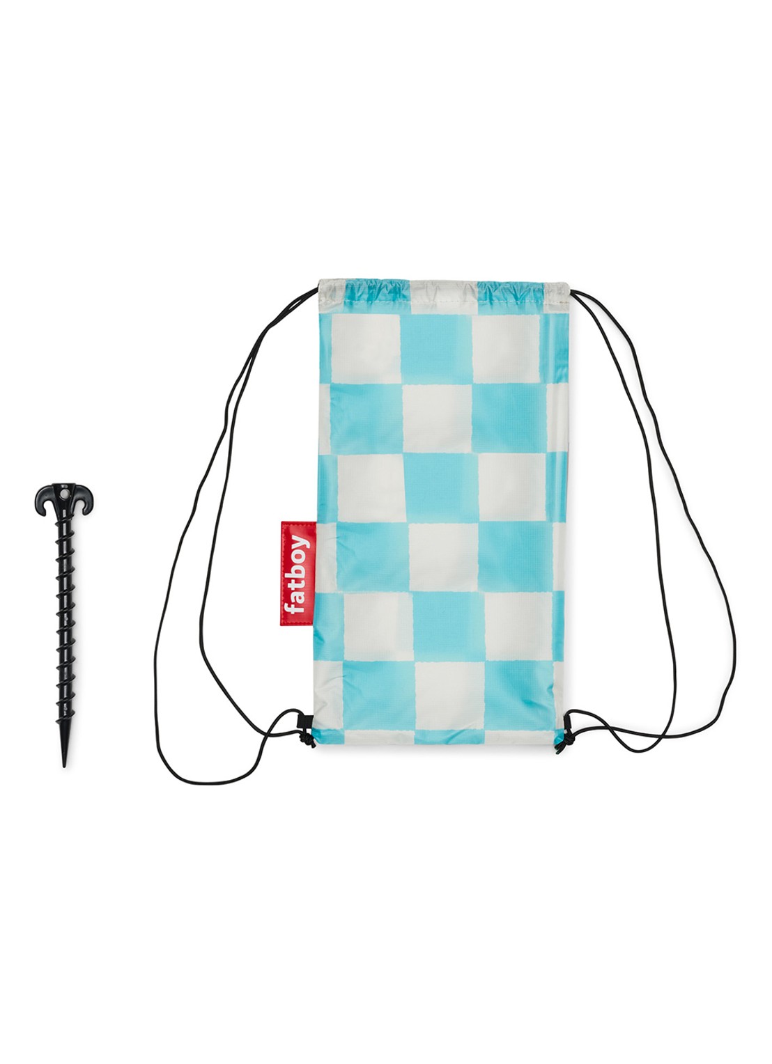 Fatboy Lamzac 3.0 opblaasbare ligzak 185 cm - voorkant 3 blauw