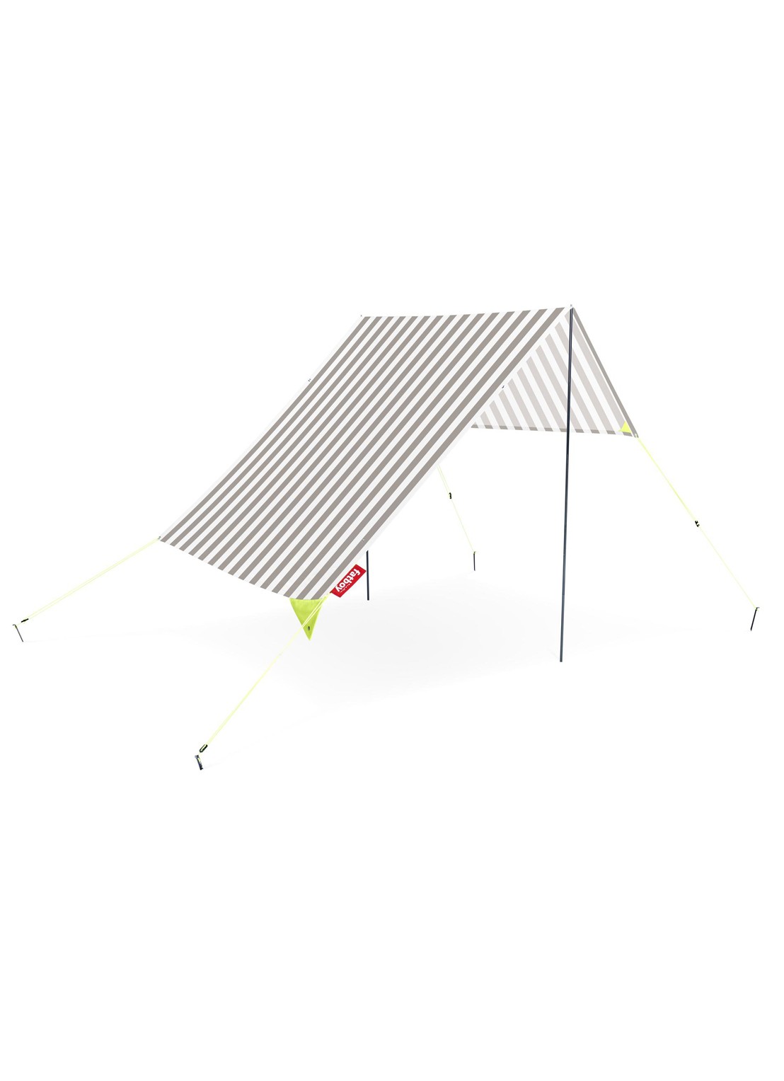 Fatboy Miasun draagbare strandtent - voorkant grijs