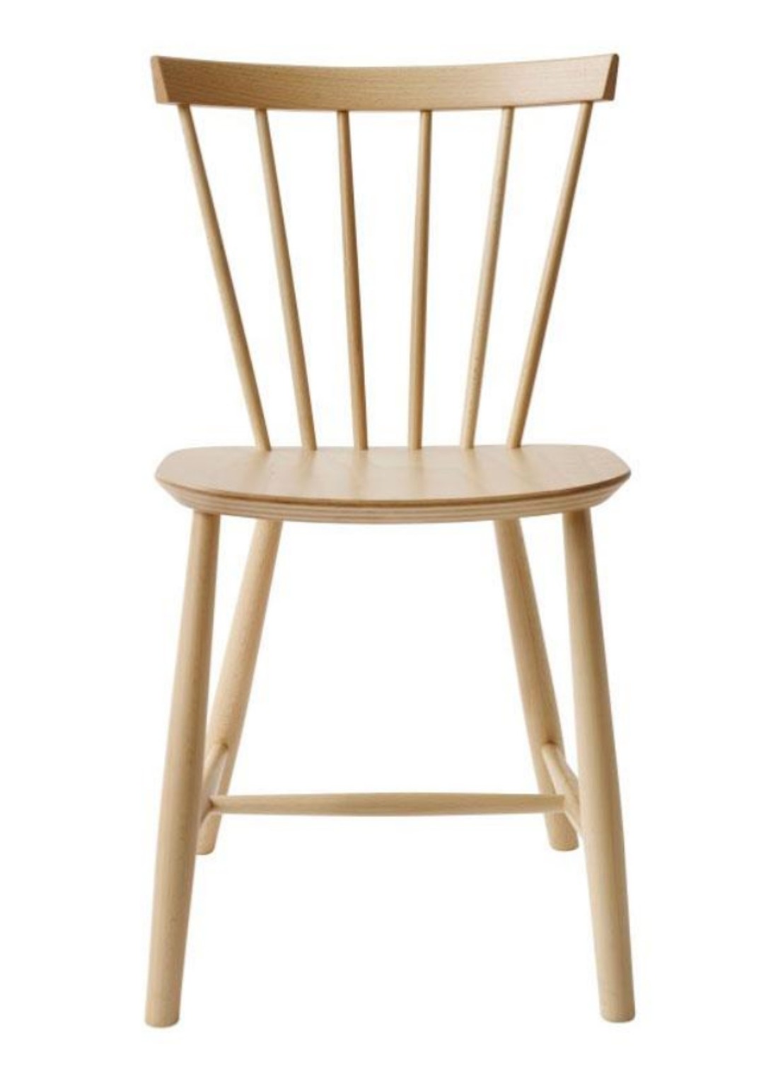 FDB Møbler J46 eetkamerstoel 80 cm - voorkant beige