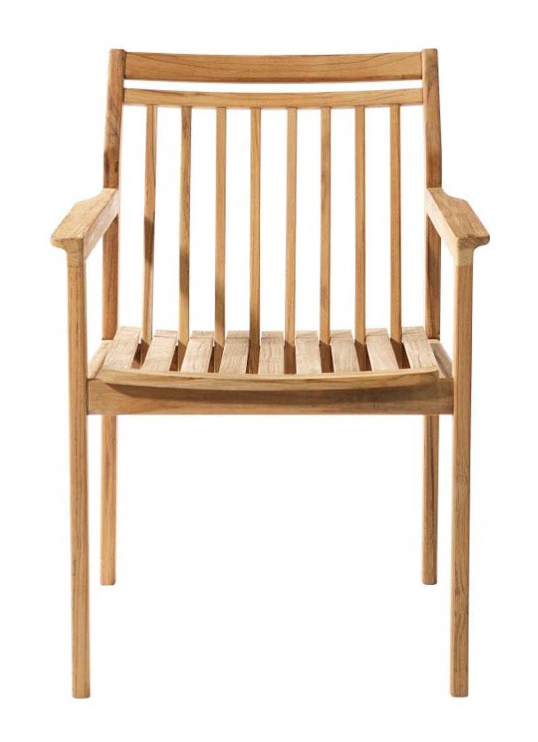 FDB Møbler M1 Sammen tuinstoel 86 x 60 cm - voorkant beige