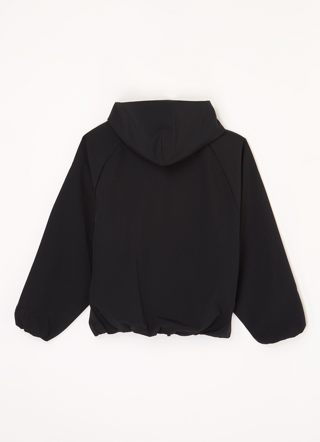 Fear of God Essentials Bomberjack met capuchon - achterkant zwart