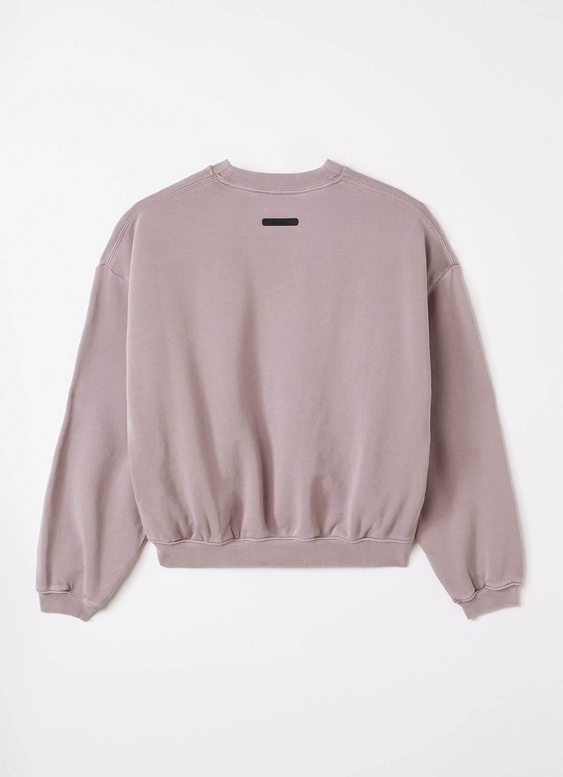 Fear of God Essentials Campus sweater met logoprint - voorkant 3 taupe