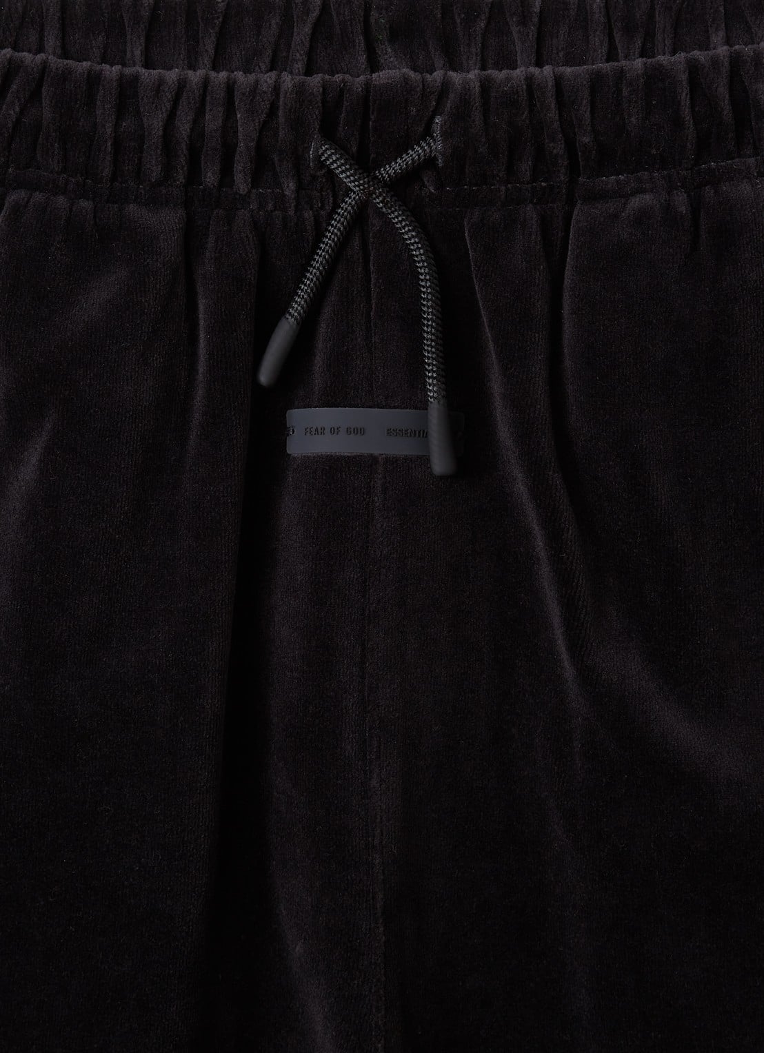 Fear of God Essentials Flared fit joggingbroek met steekzakken - detail 3 zwart