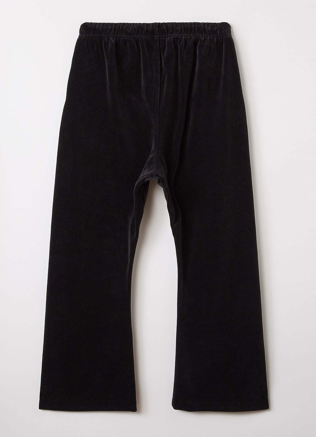 Fear of God Essentials Flared fit joggingbroek met steekzakken - voorkant 2 zwart