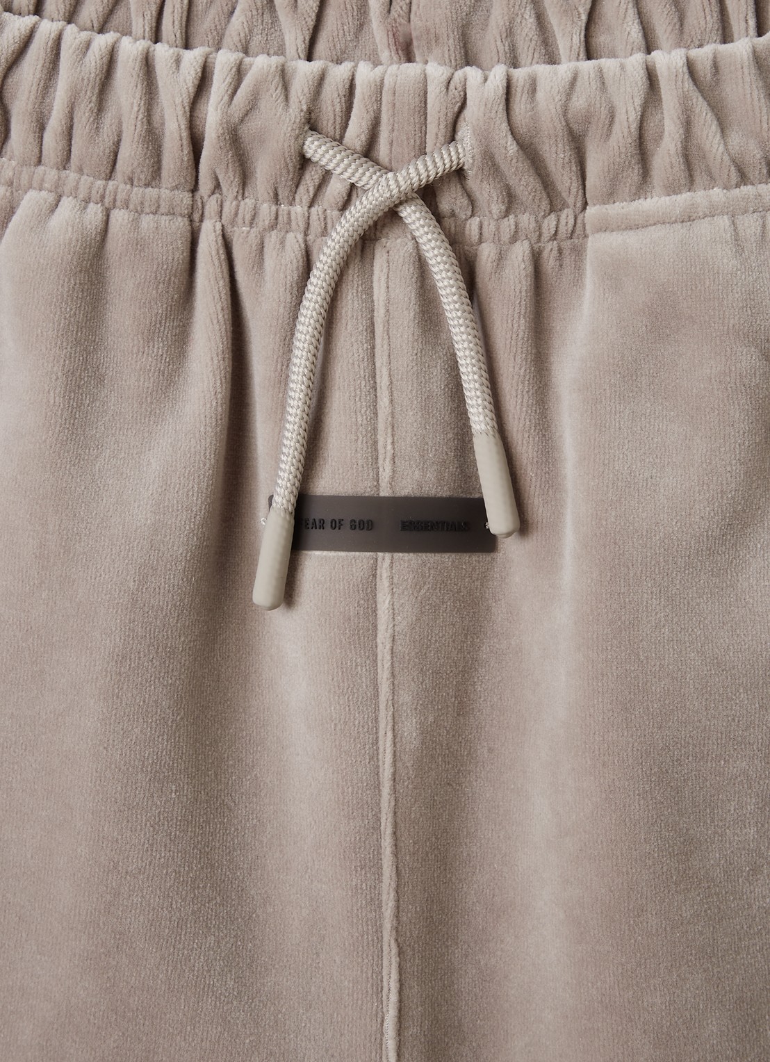 Fear of God Essentials Flared fit joggingbroek met steekzakken - detail 3 beige