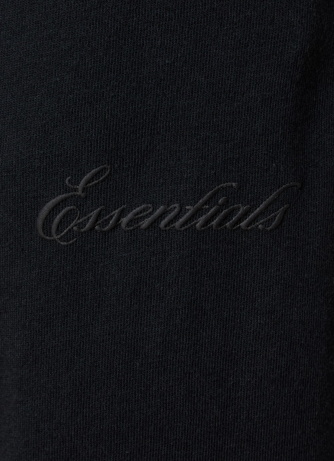 Fear of God Essentials High waist flared fit broek met steekzakken - detail 3 zwart