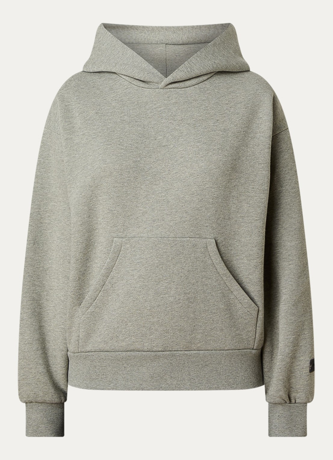 Fear of God Essentials Hoodie met gemêleerd dessin - voorkant 5 grijs