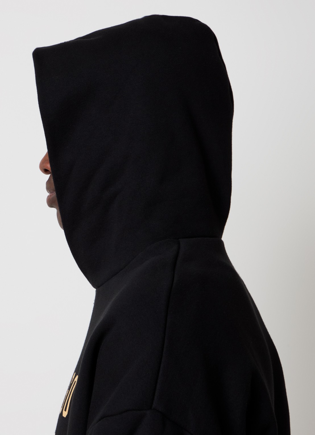 Fear of God Essentials Hoodie met logoprint - detail 5 zwart