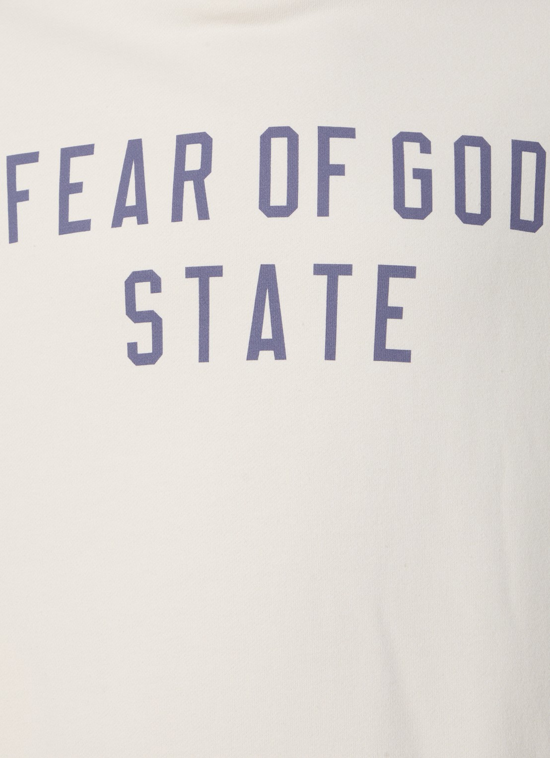 Fear of God Essentials Hoodie met logoprint - detail 6 creme