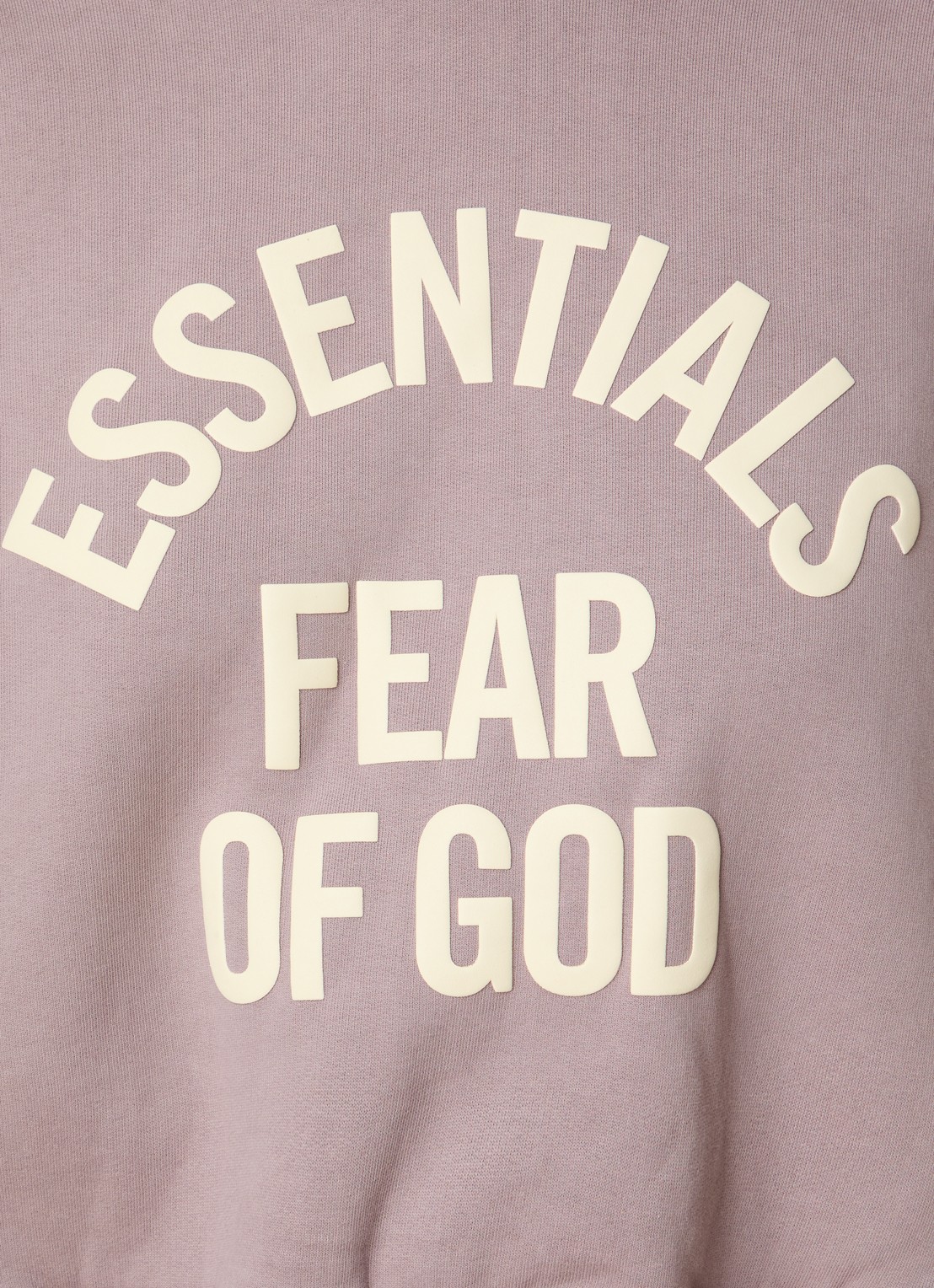Fear of God Essentials Hoodie met logoprint - detail 3 oudroze