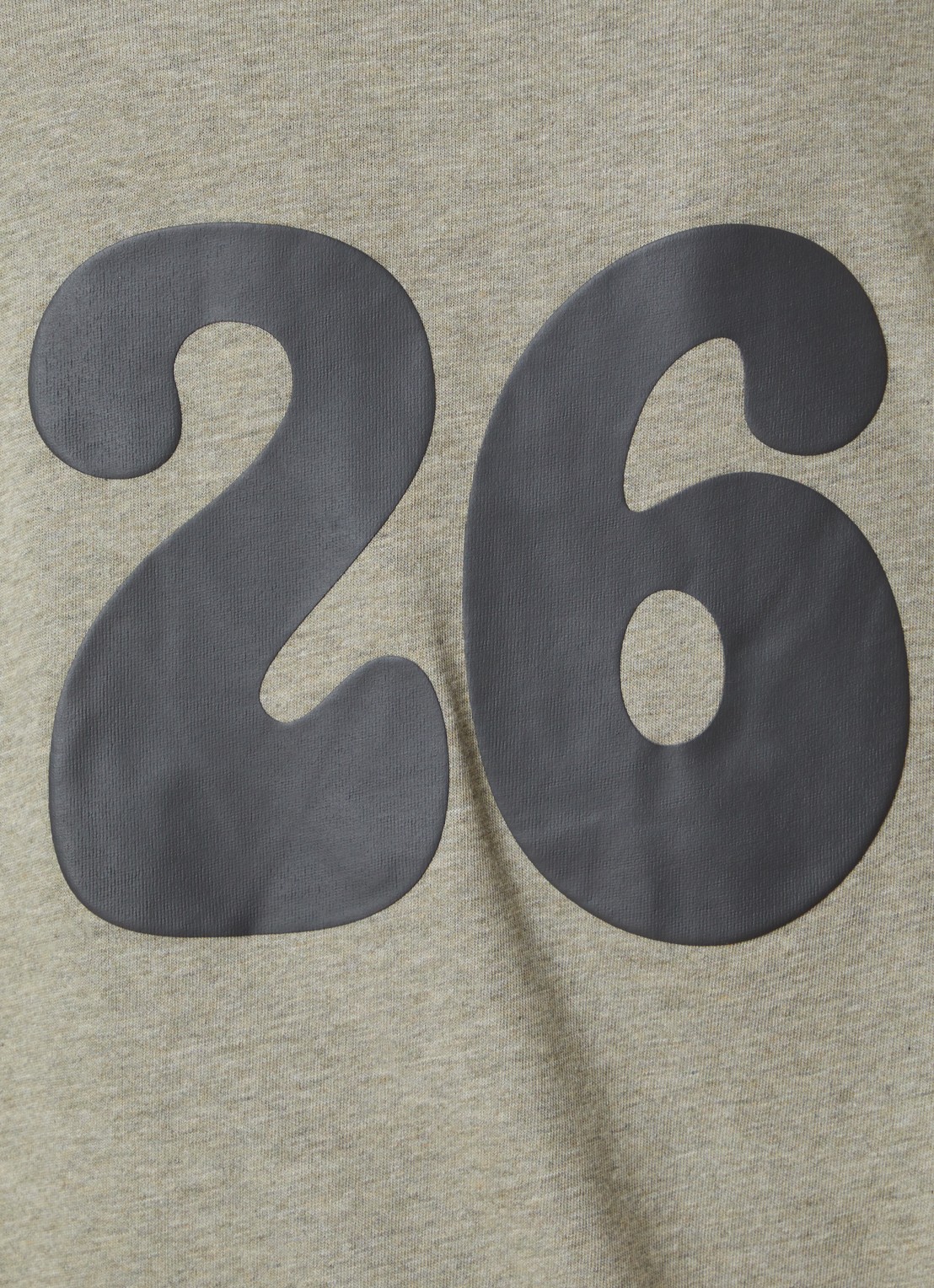 Fear of God Essentials Longsleeve met backprint - detail 3 grijsmele
