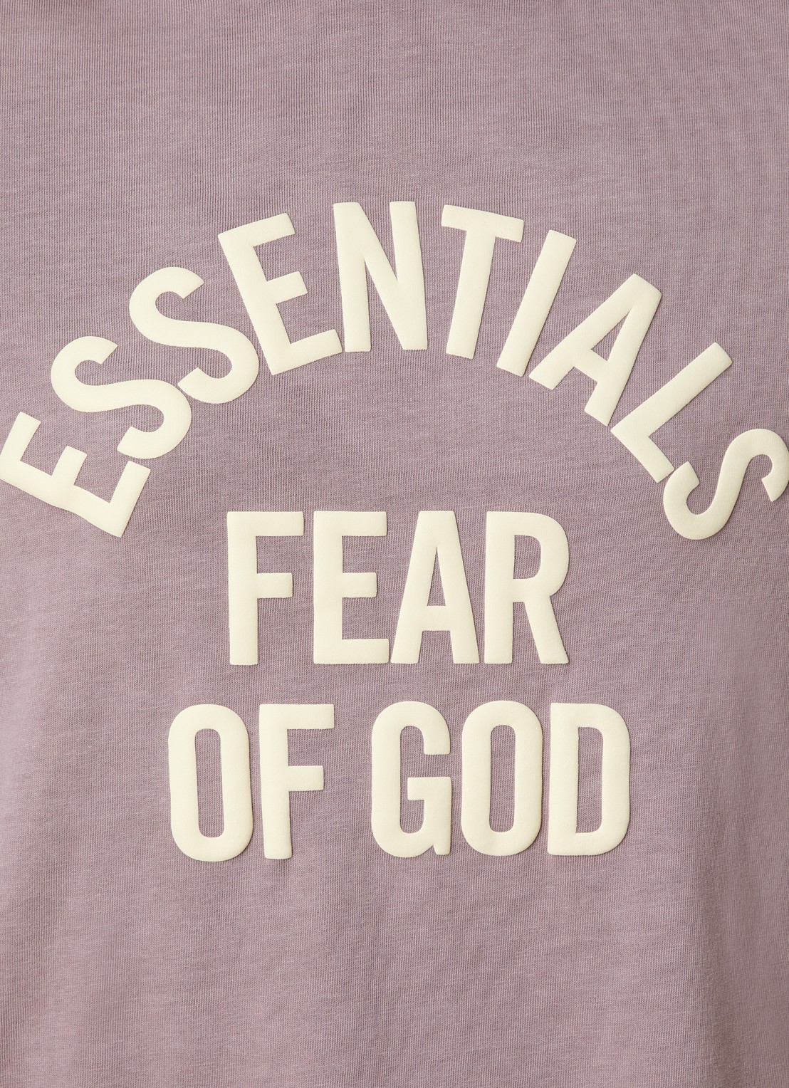 Fear of God Essentials Longsleeve met logoprint - detail 5 taupe