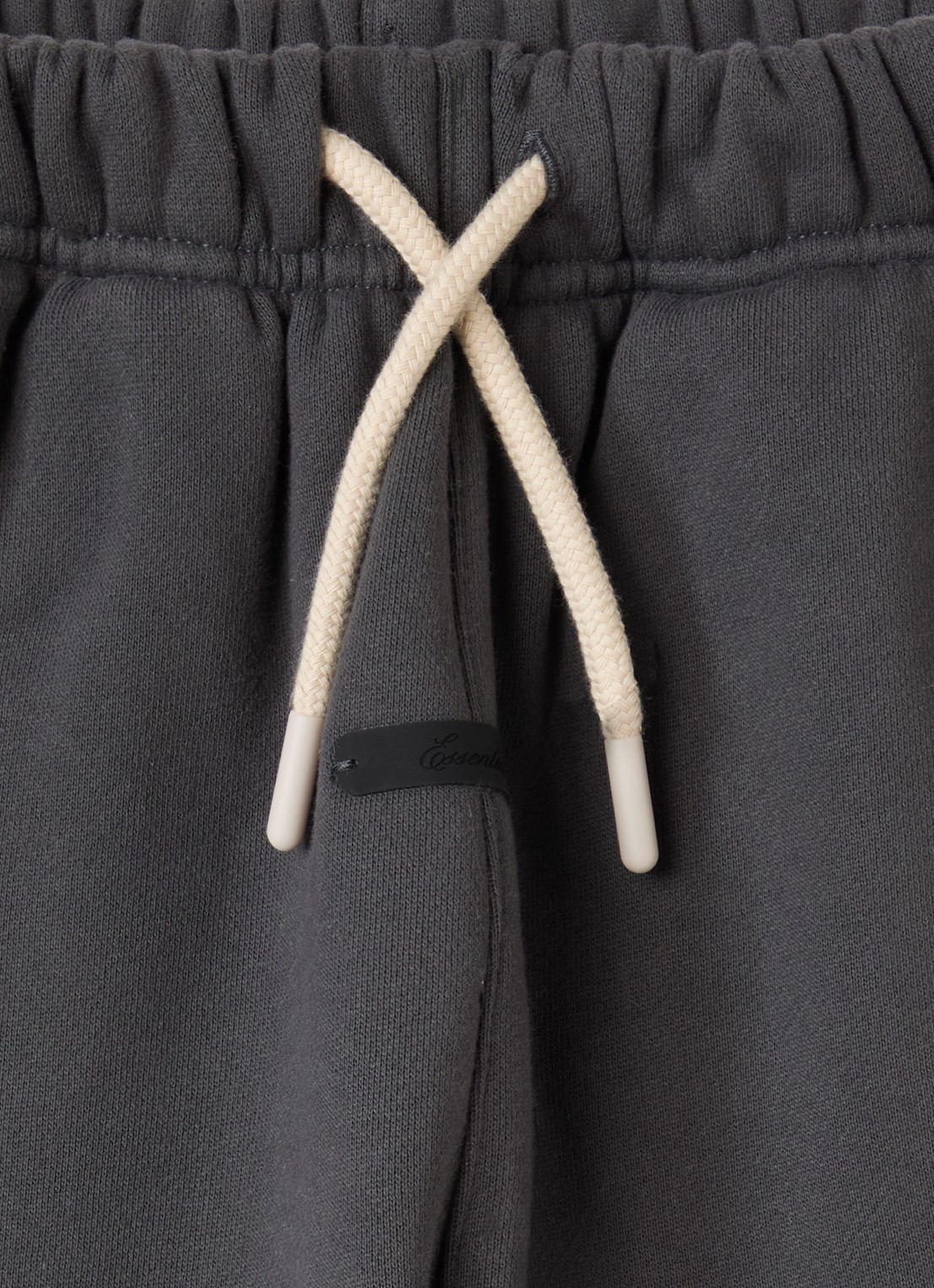 Fear of God Essentials Loose fit joggingbroek met klepzakken - detail donkergrijs