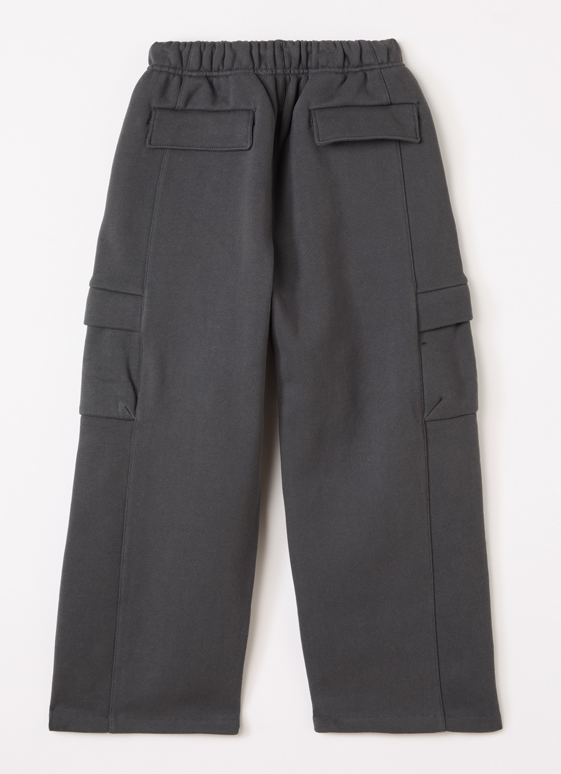 Fear of God Essentials Loose fit joggingbroek met klepzakken - voorkant 3 donkergrijs