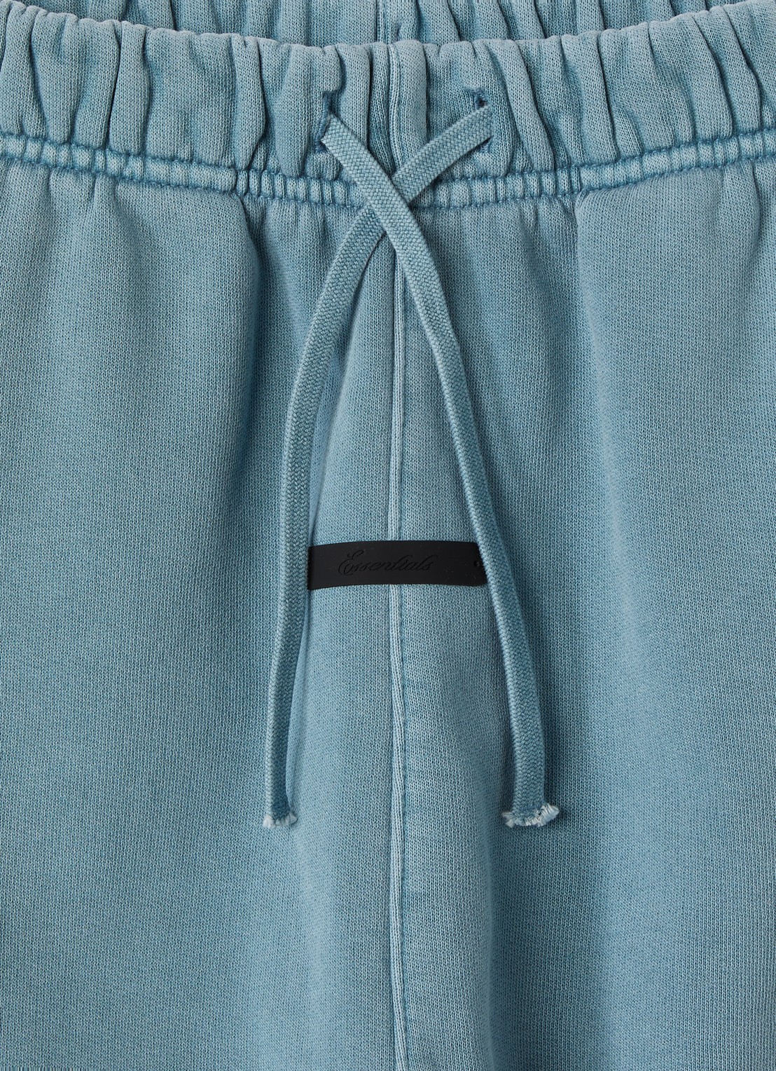 Fear of God Essentials Loose fit joggingbroek met steekzakken - detail zeegroen