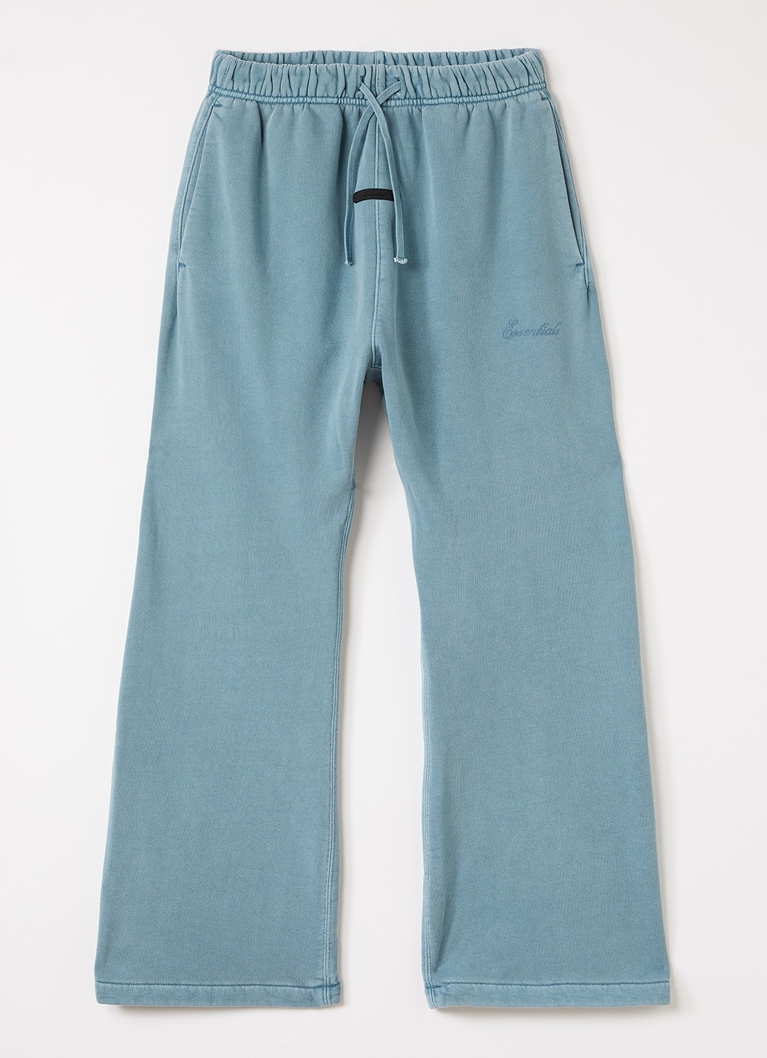 Fear of God Essentials Loose fit joggingbroek met steekzakken - voorkant 2 zeegroen