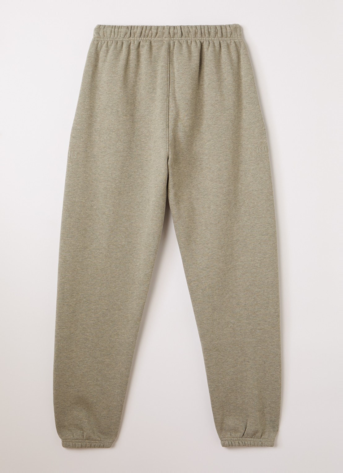 Fear of God Essentials Regular fit joggingbroek met steekzakken - voorkant 3 khaki