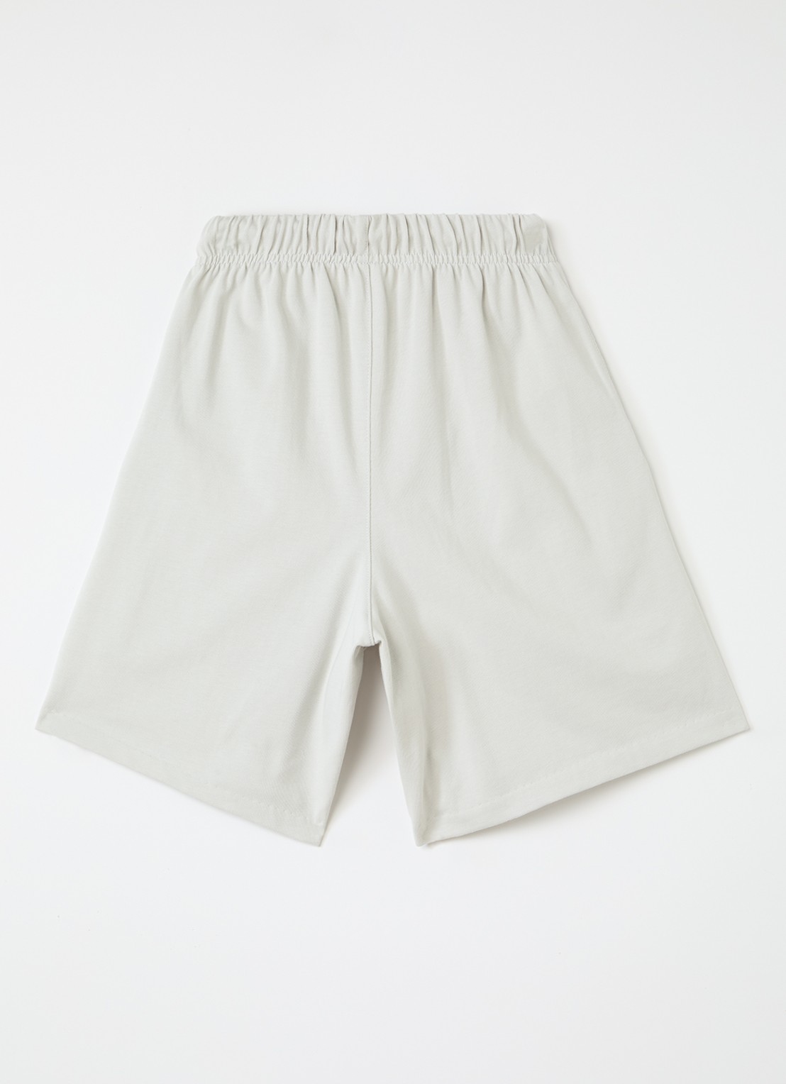Fear of God Essentials Straight fit korte joggingbroek met logo - voorkant 2 paars