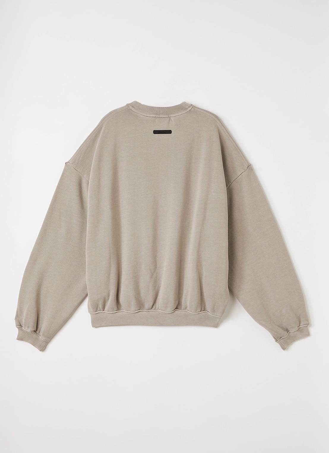 Fear of God Essentials Sweater met 3D logoprint - voorkant 2 beige