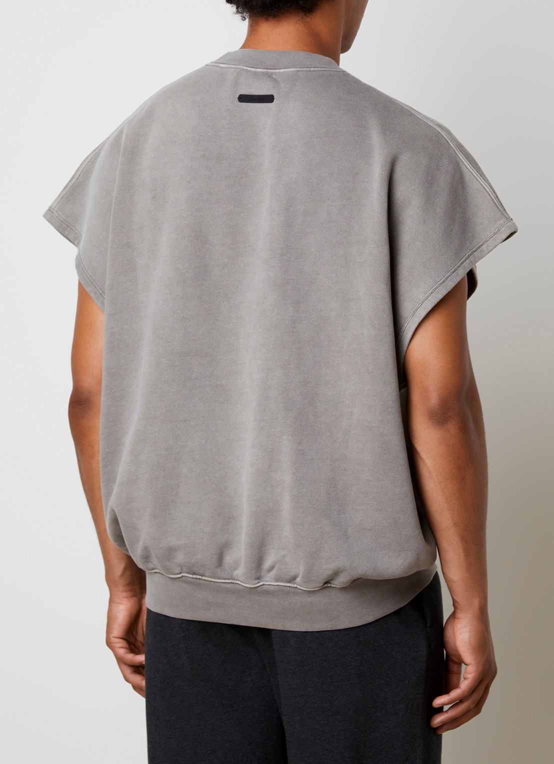 Fear of God Essentials Sweater met logoprint - achterkant 5 beige