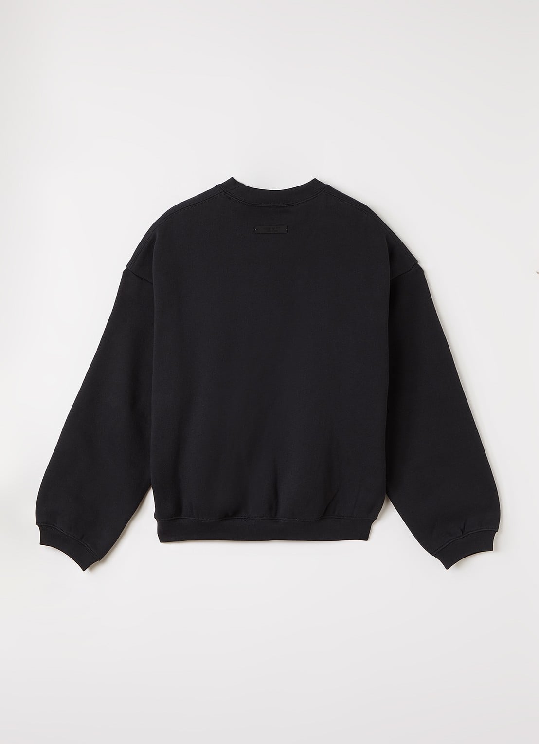 Fear of God Essentials Sweater met logoprint  - voorkant 3 zwart