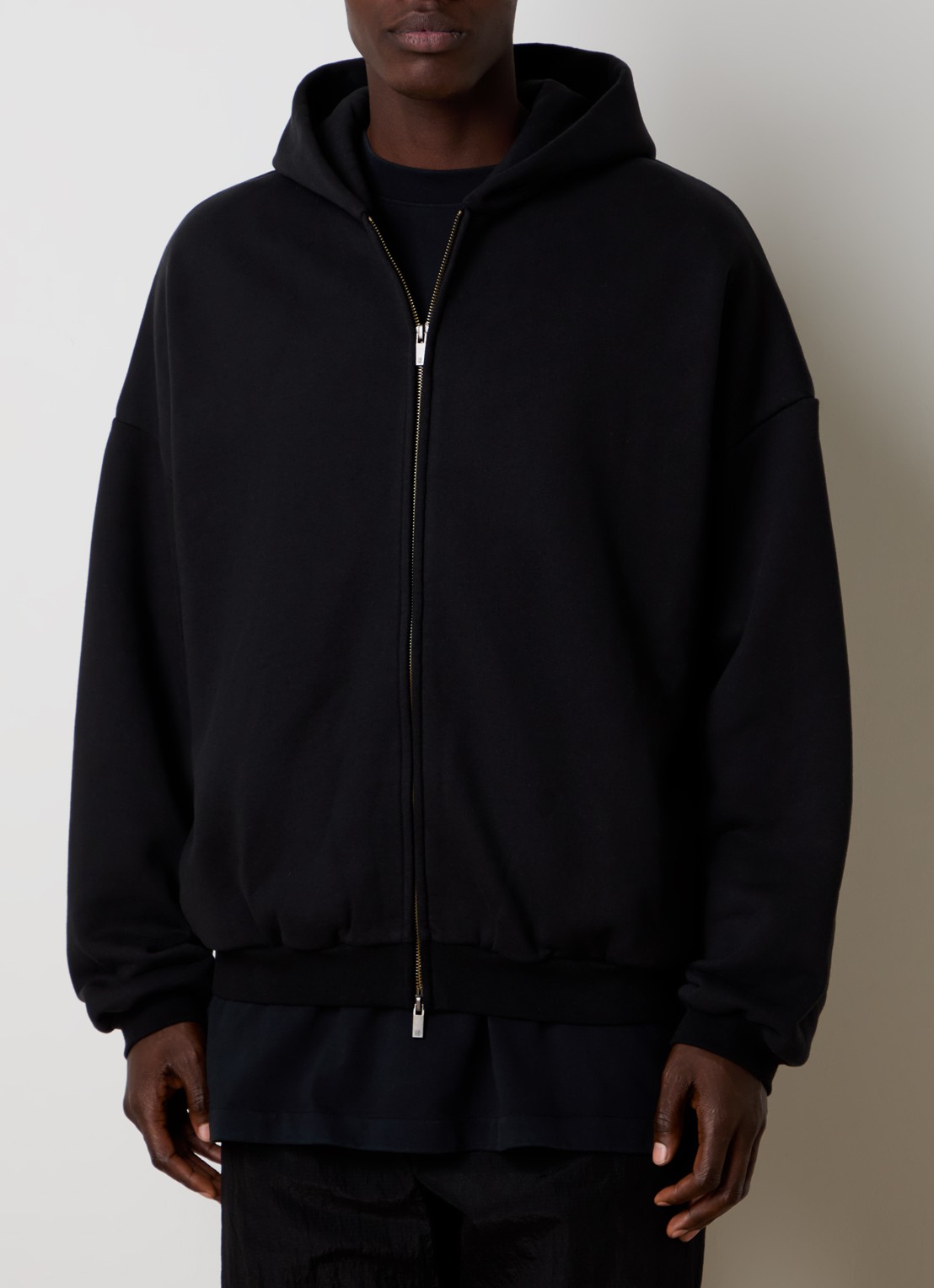 Fear of God Essentials Sweatvest met backprint en capuchon - achterkant 6 zwart