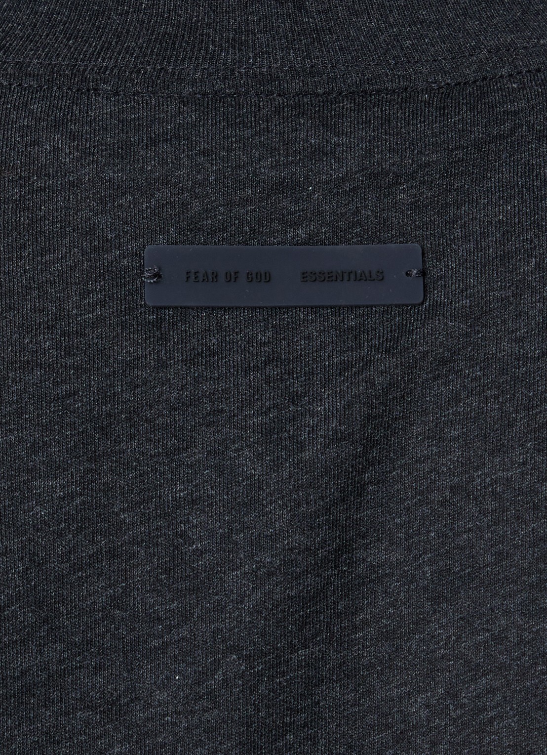 Fear of God Essentials T-shirt met logo - detail 2 antraciet