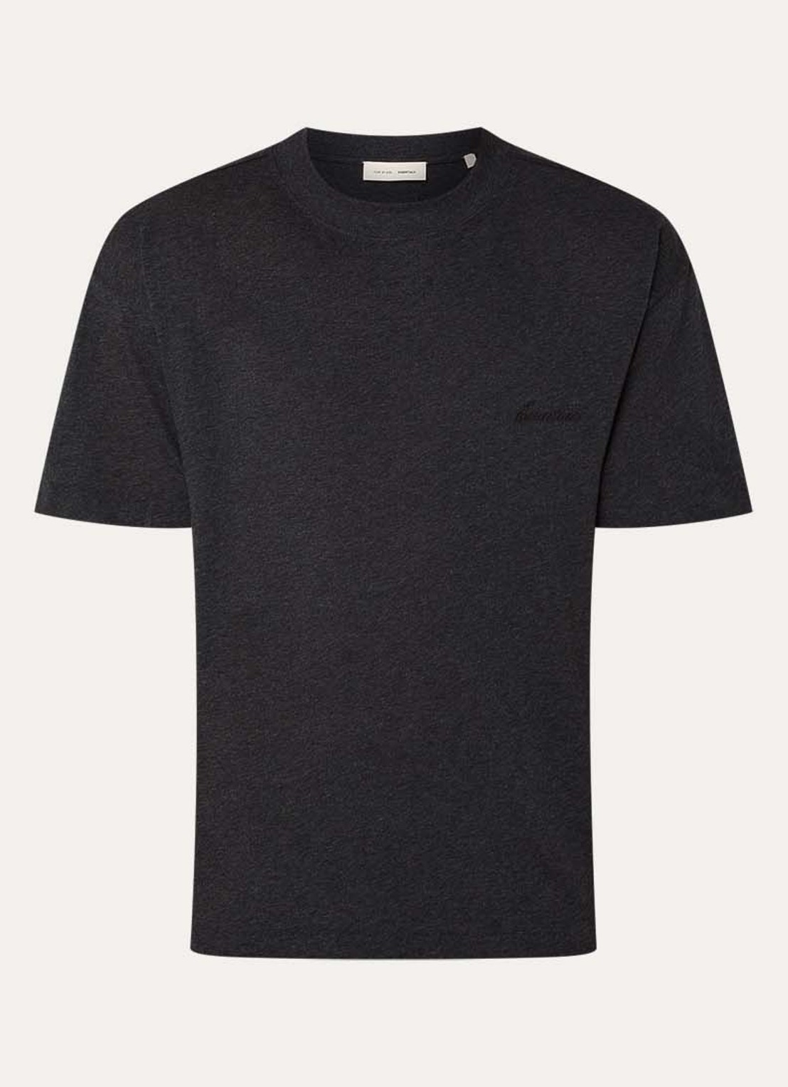 Fear of God Essentials T-shirt met logo - voorkant 3 antraciet