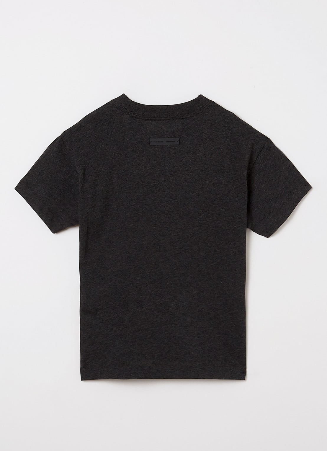 Fear of God Essentials T-shirt met logo - voorkant 2 antraciet