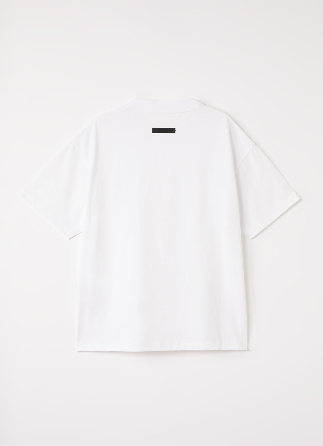 Fear of God Essentials T-shirt met logo - voorkant 2 wit