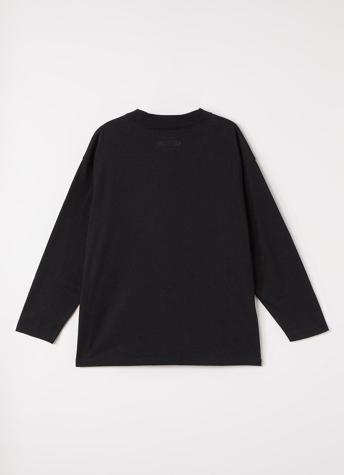 Fear of God Essentials T-shirt met logoprint - voorkant 2 zwart