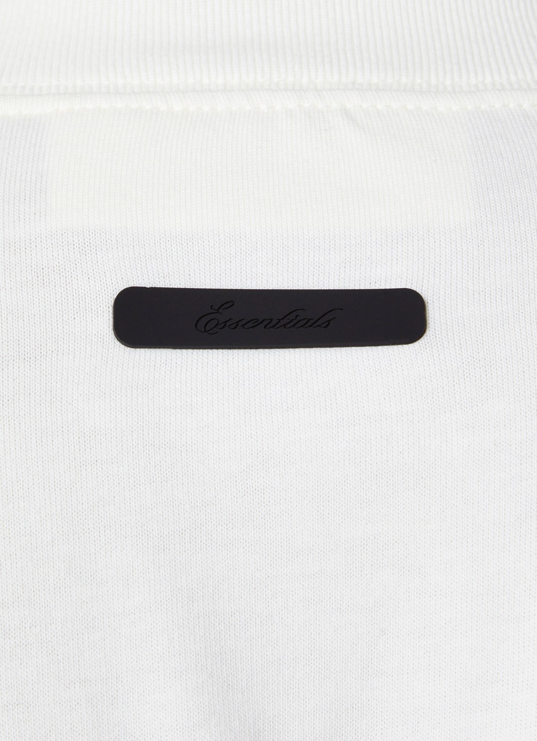 Fear of God Essentials T-shirt met ronde hals - detail 5 gebroken wit