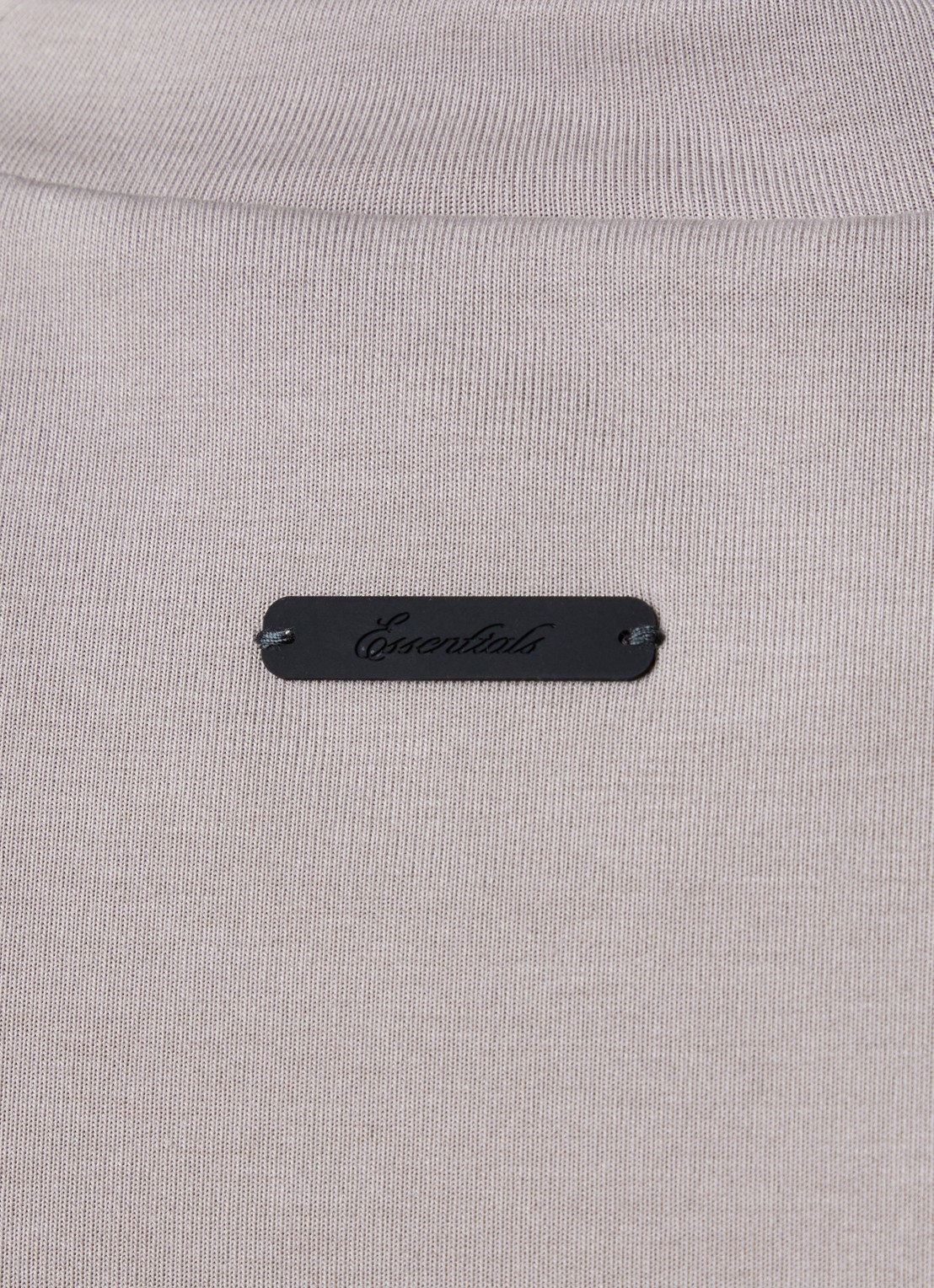 Fear of God Essentials T-shirt met ronde hals - detail 5 donkerbeige