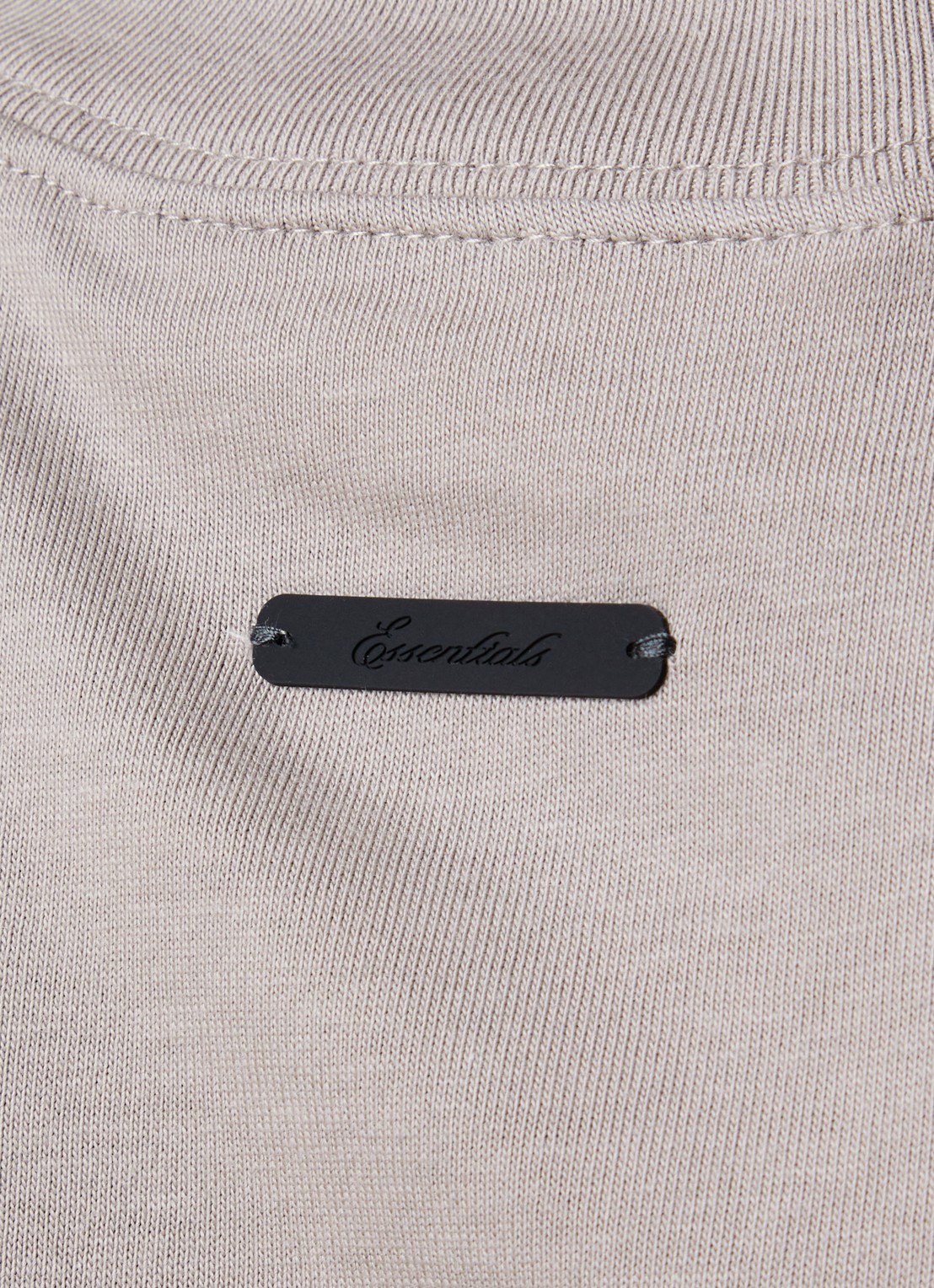 Fear of God Essentials T-shirt met ronde hals - detail 4 taupe