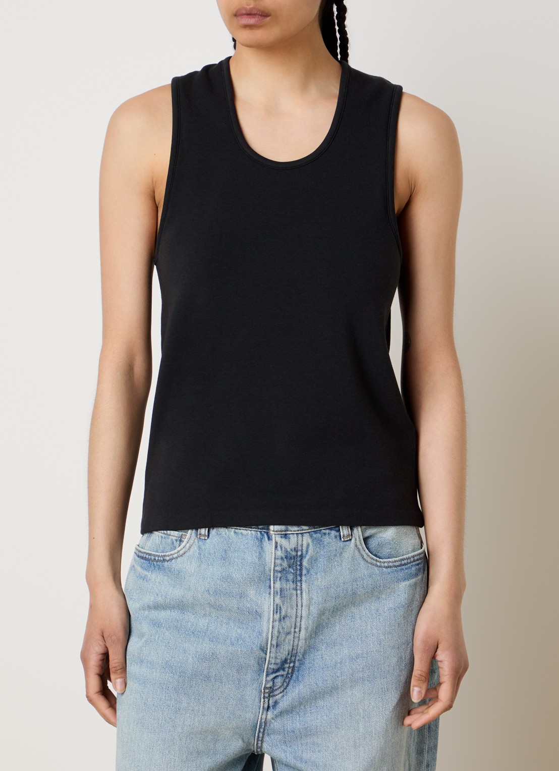 Fear of God Essentials Tanktop met stretch - detail 3 zwart