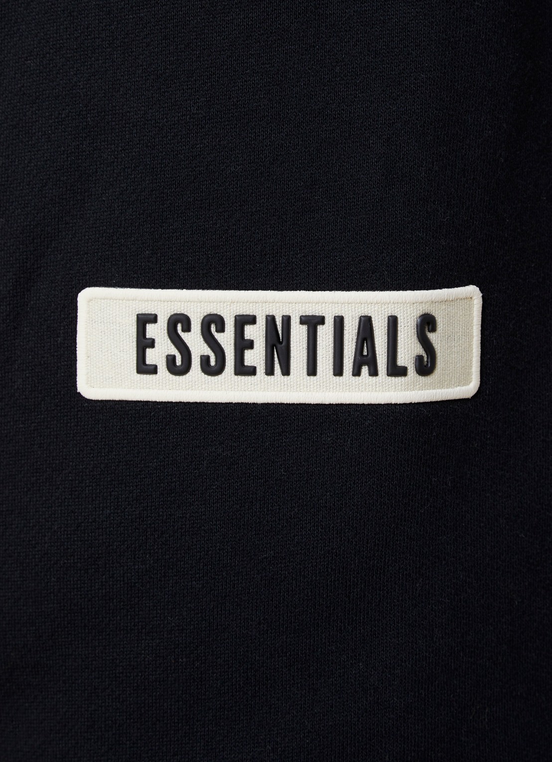 Fear of God Essentials Tapered fit joggingbroek met logo en steekzakken - detail 6 zwart