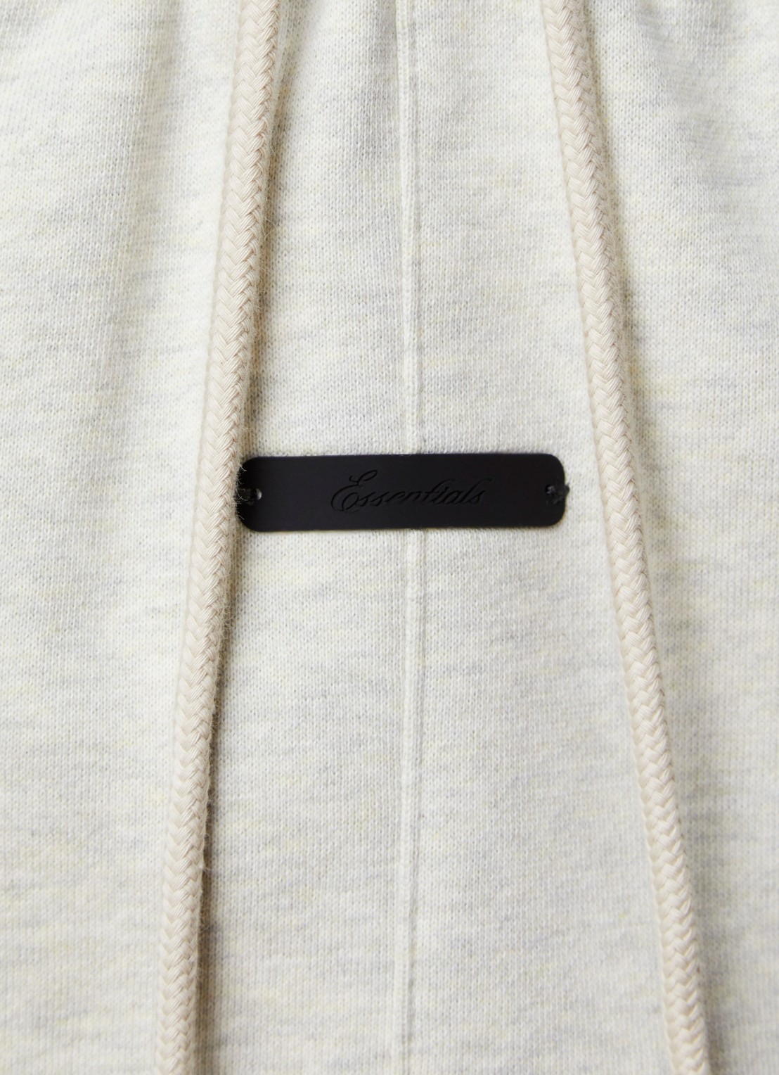 Fear of God Essentials Tapered fit joggingsbroek met steekzakken - detail 6 gebroken wit
