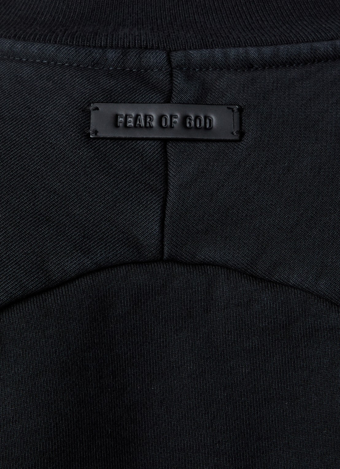 Fear of God Sweater met ronde hals - detail 3 zwart