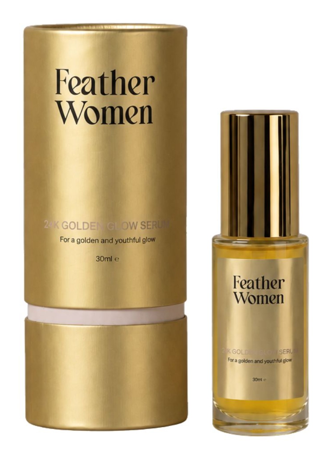 Feather Women 24K Golden Glow Serum - voorkant 2 undefined