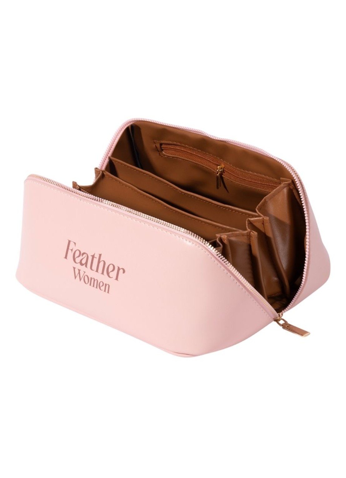 Feather Women All In One Beauty Bag - makeuptas - voorkant 2 undefined